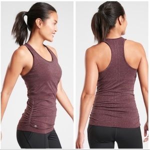 Athleta speedlight tank - glow maroon